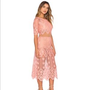 For Love & Lemons - Dress in Pink (S)